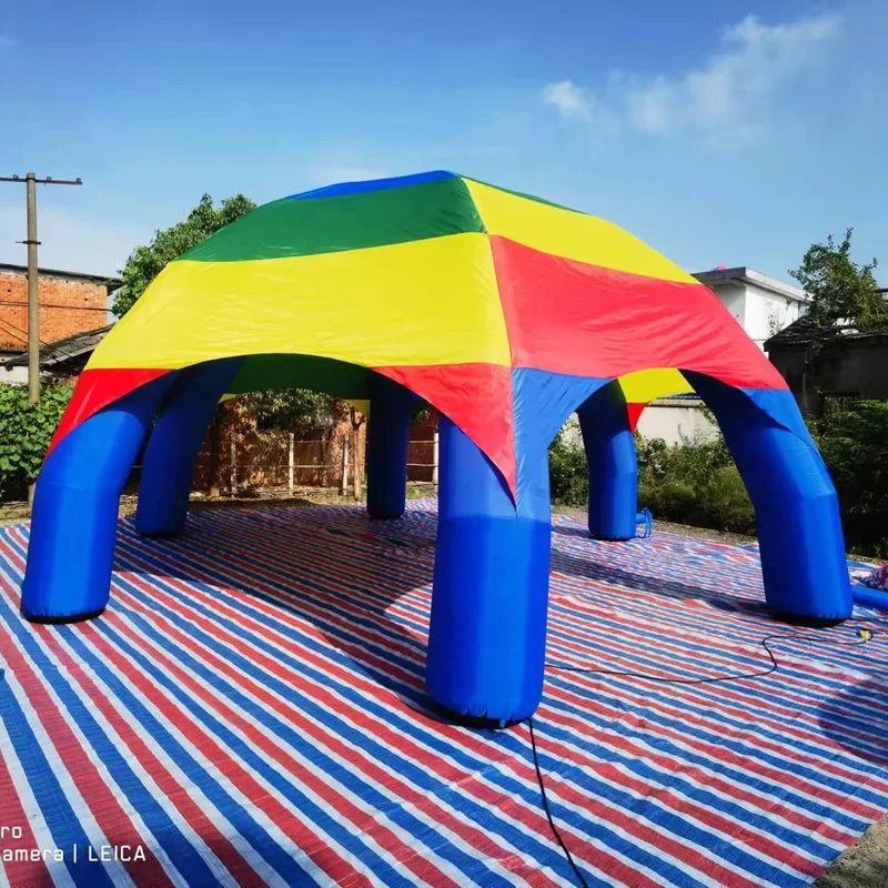 customized inflatable spider big tent inflatable outdoor advertisement dome event tent inflatable igloo tent for rental