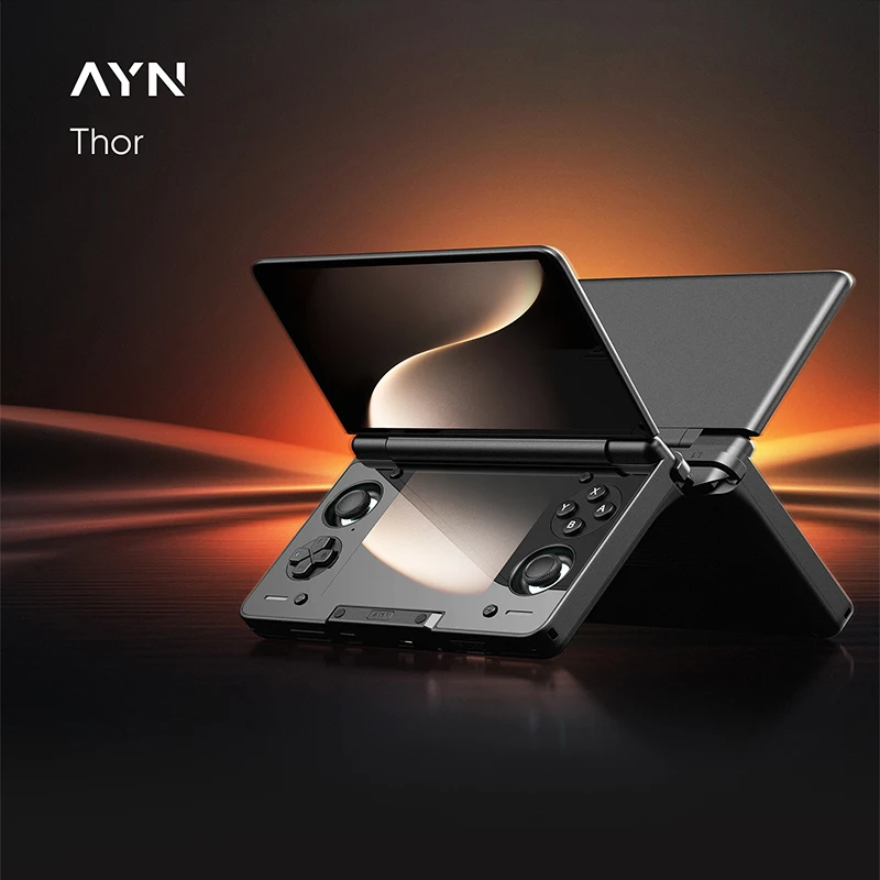 AYN THOR Handheld Game Console 6-inch AMOLED 1080*1920 120Hz Android 13 Wi-Fi 7+BT5.3 Classic Retro Gaming Console
