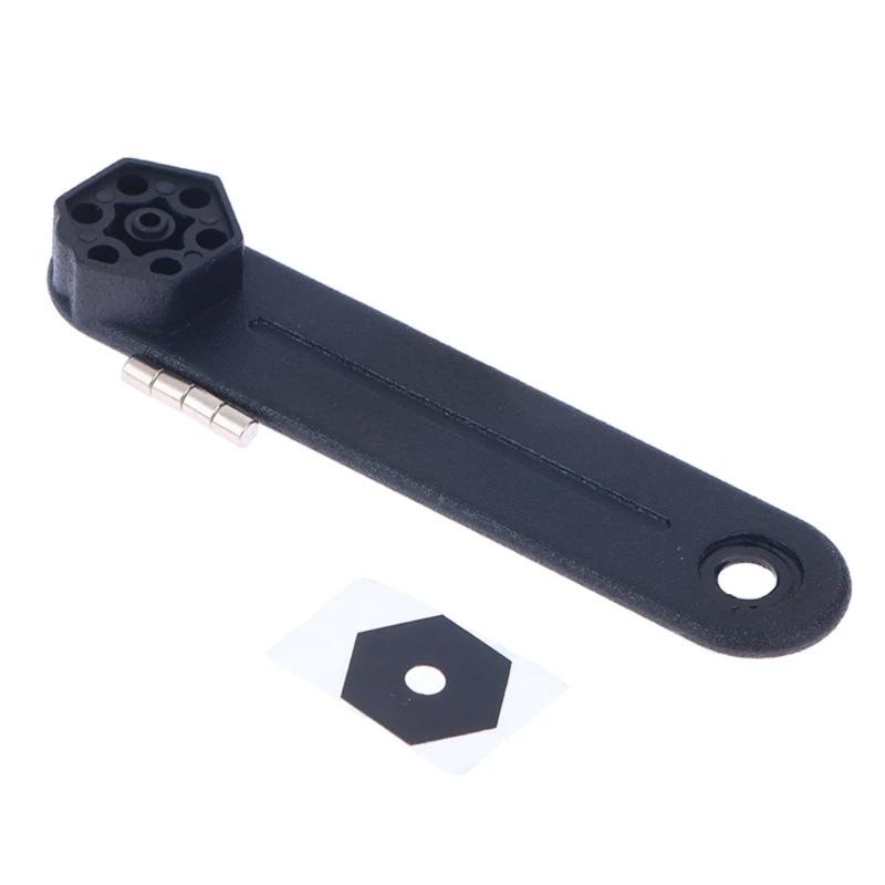 D5BE Universal Black Replacement Bucket Emergency For PCX150 SDH110T-7 Motorcycles Lightweight Quick Installation