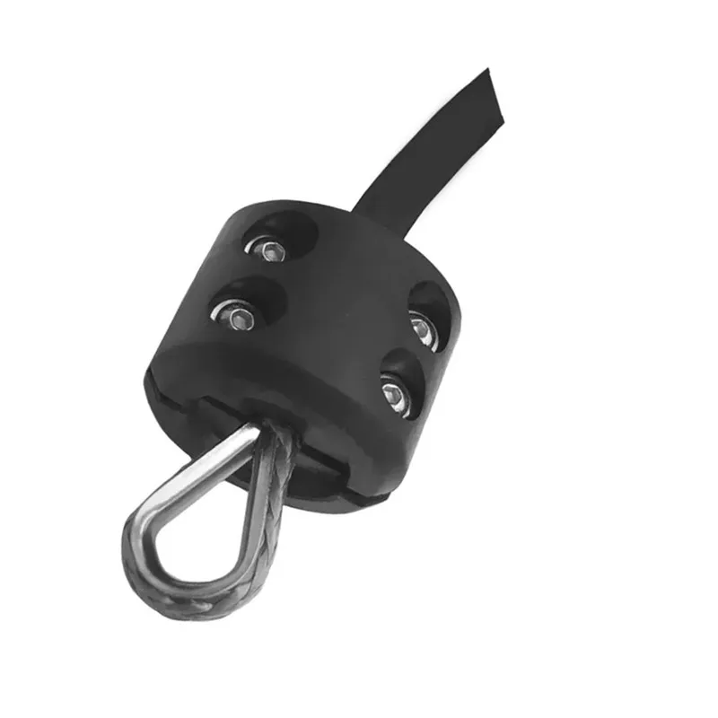 Easy To Install Winch Rope Stopper-Durable TPR Traction Rope Plug For ATV Winches-Prevents Hook Noise Rope Damage