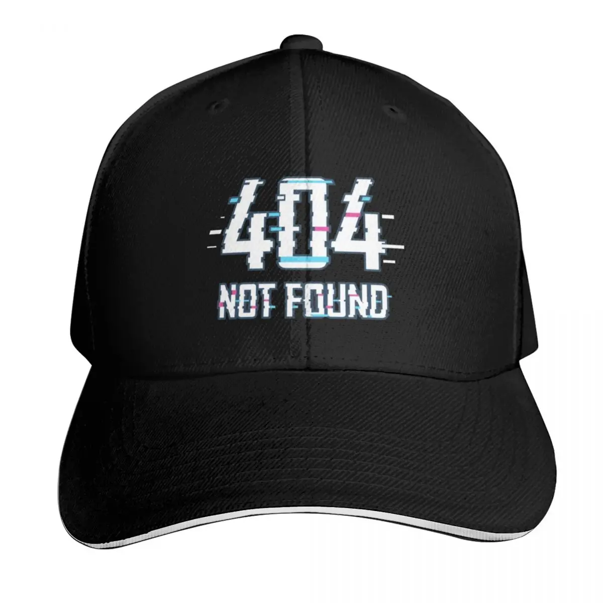 My File Not Found Baseball Cap Six Panel Structured Crown Sun Protection UPF 50+ Breathable Mesh Back