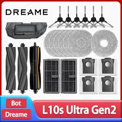 Dreame L10s Ultra Gen2 / L30s Ultra Robotstofzuiger Accessoires Hoofdzijborstel Mop Doek Hepa Filter Stofzak Reserveonderdelen