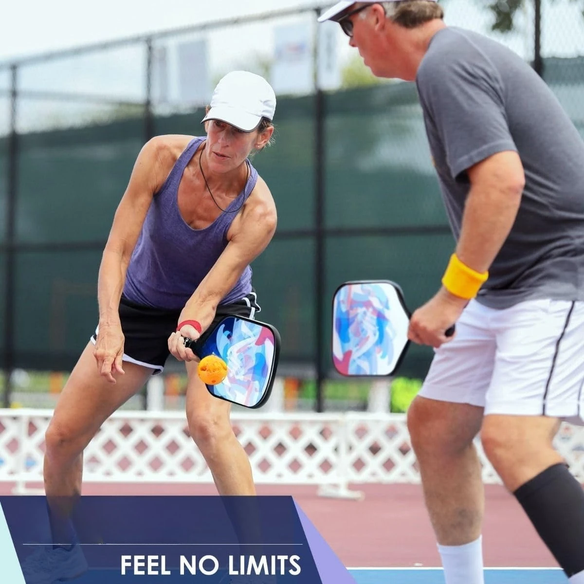 2 Pack 4 Pack USAPA Approved Fiberglass Pickleball Paddles Set With Polypropylene Honeycomb Core Lightweight Rackets Equipped With Pickleball Balls And Storage Carry Bag For Beginners Men Women Indoor Outdoor Court Training Recreational Sports