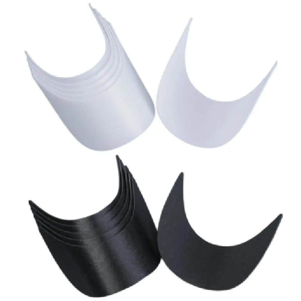 20Pcs DIY Baseball Cap Brim Peaked Plastic Removable Cap Brim Replacement Practical Comfortable To Wear Hat Visor Shaper Inserts