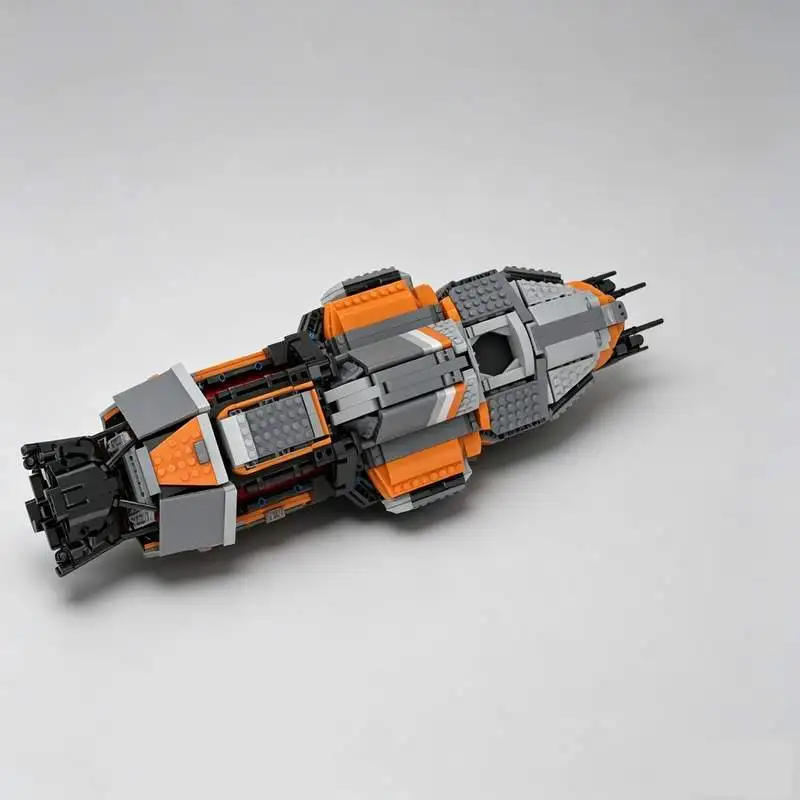 2324PCS Space Exploration SpaceShip Battle Model MOC Custom Puzzles Architecture DIY Education Assembly Toy Creative Gift Blocks