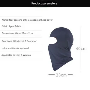 Jjyy-Sports Outdoors Balaclava, Windschutz-Gesichtsmaske, Milchseide Baumwolle Ninja-Hut-Schalten, Kappengleichung, Spaziergänge und Fahrradkappe 12 Hauptverkäufe Balaclava Ninja - №1