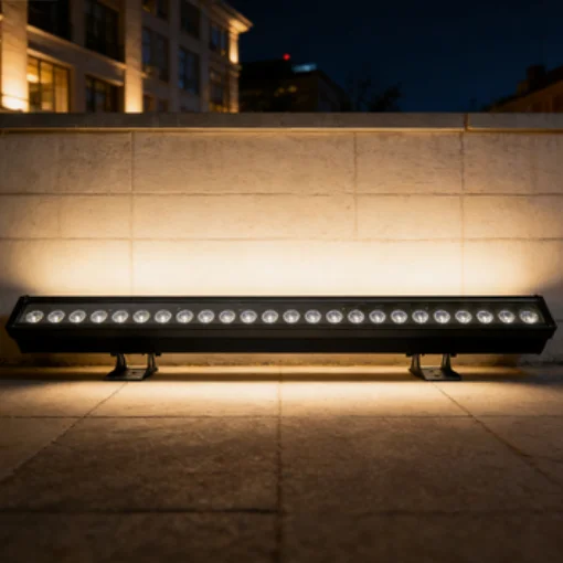 24x15W LED Wall Washer Light Bar - High Brightness Dimmable IP65 Waterproof Architectural Event Lighting