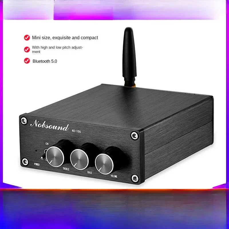 

Suitable for 200W Bluetooth 5.0 HIFI level 2.0 stereo power amplifier TPA3116 digital power amplifier for home use