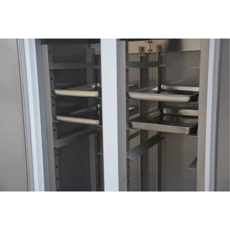 Commercial Refrigerator Restaurant Refrigeration Stainless Steel Upright Freezer Kitchen Equipment view 6