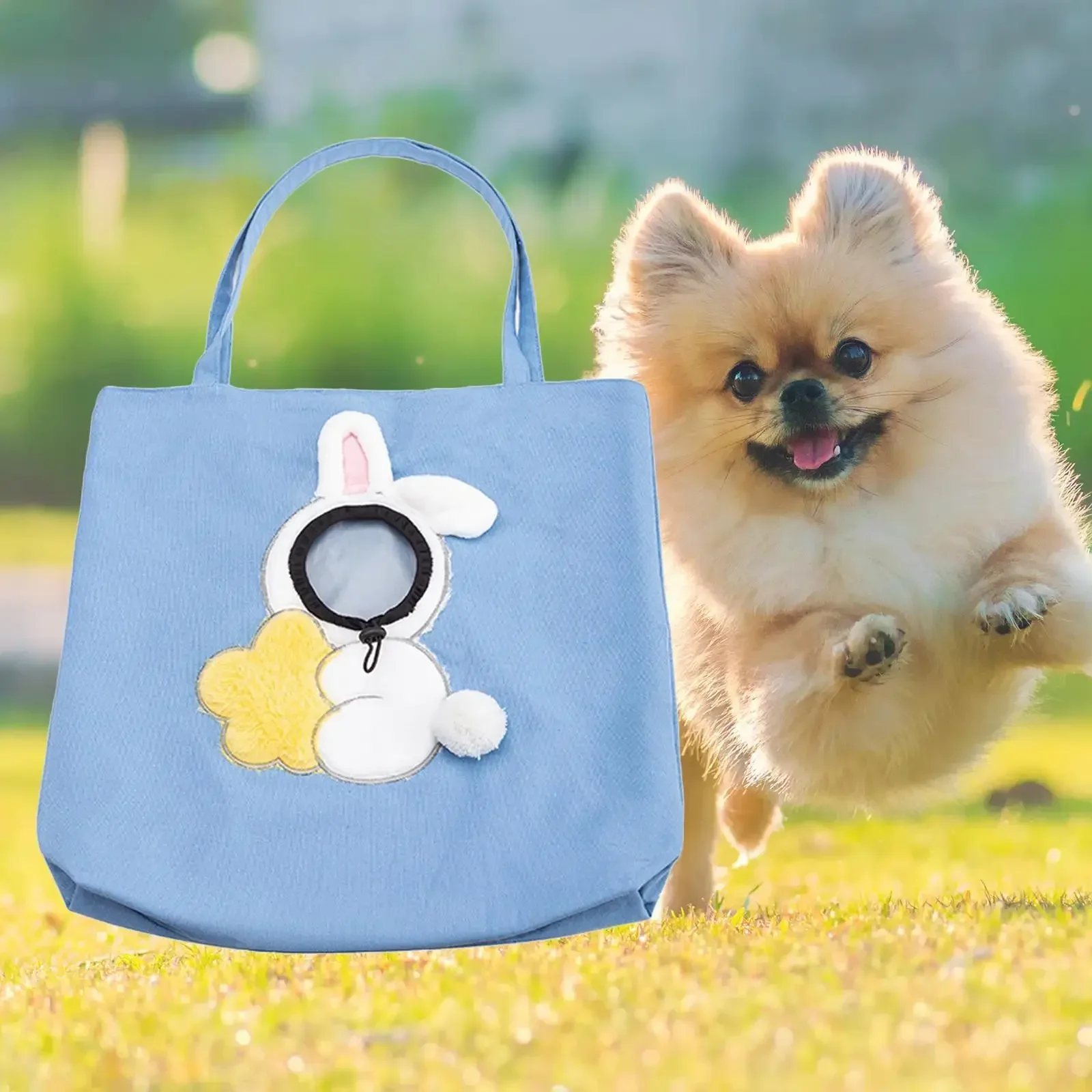 Littlebee-bolsa para gato e cachorro, portátil, respirável, macia, com zíperes de segurança, para viagens ao ar livre