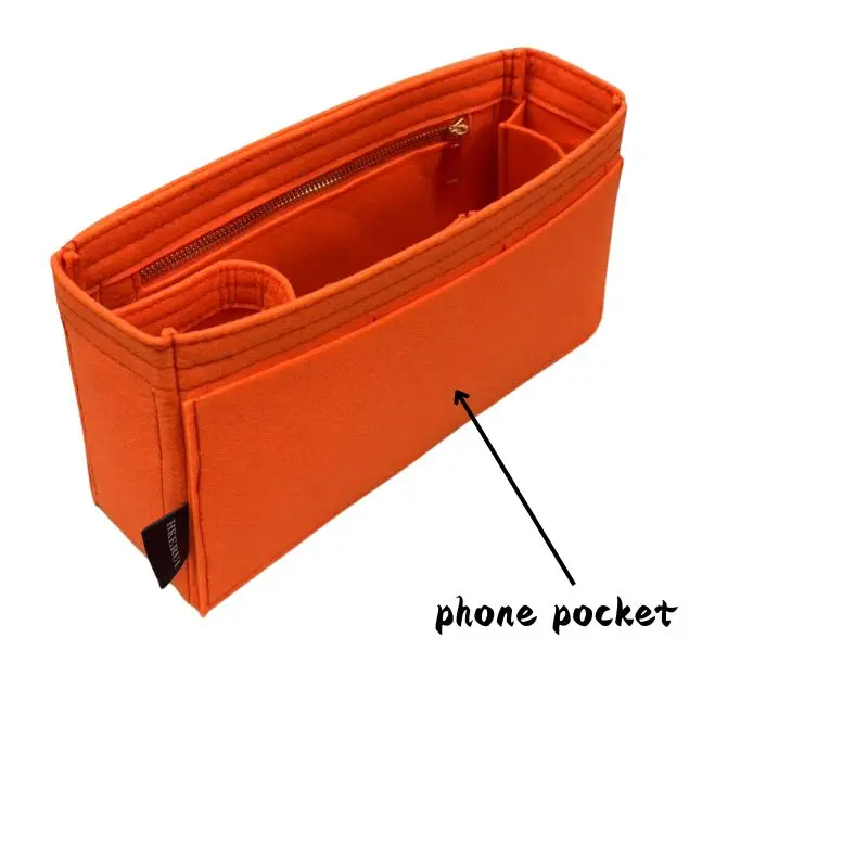 Organizer Insert H ermes Kelly 20 25 28 32 35 purse Bags Organizer Makeup Handbag Organize Portable Cosmetic base shape-handmade