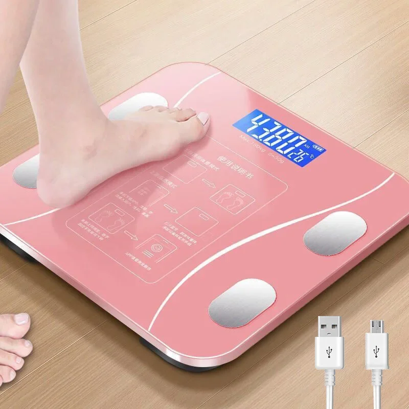 Special electronic scale for body management and fat loss, smart mode, Bluetooth body fat scale, home weight scale, ultra-precis