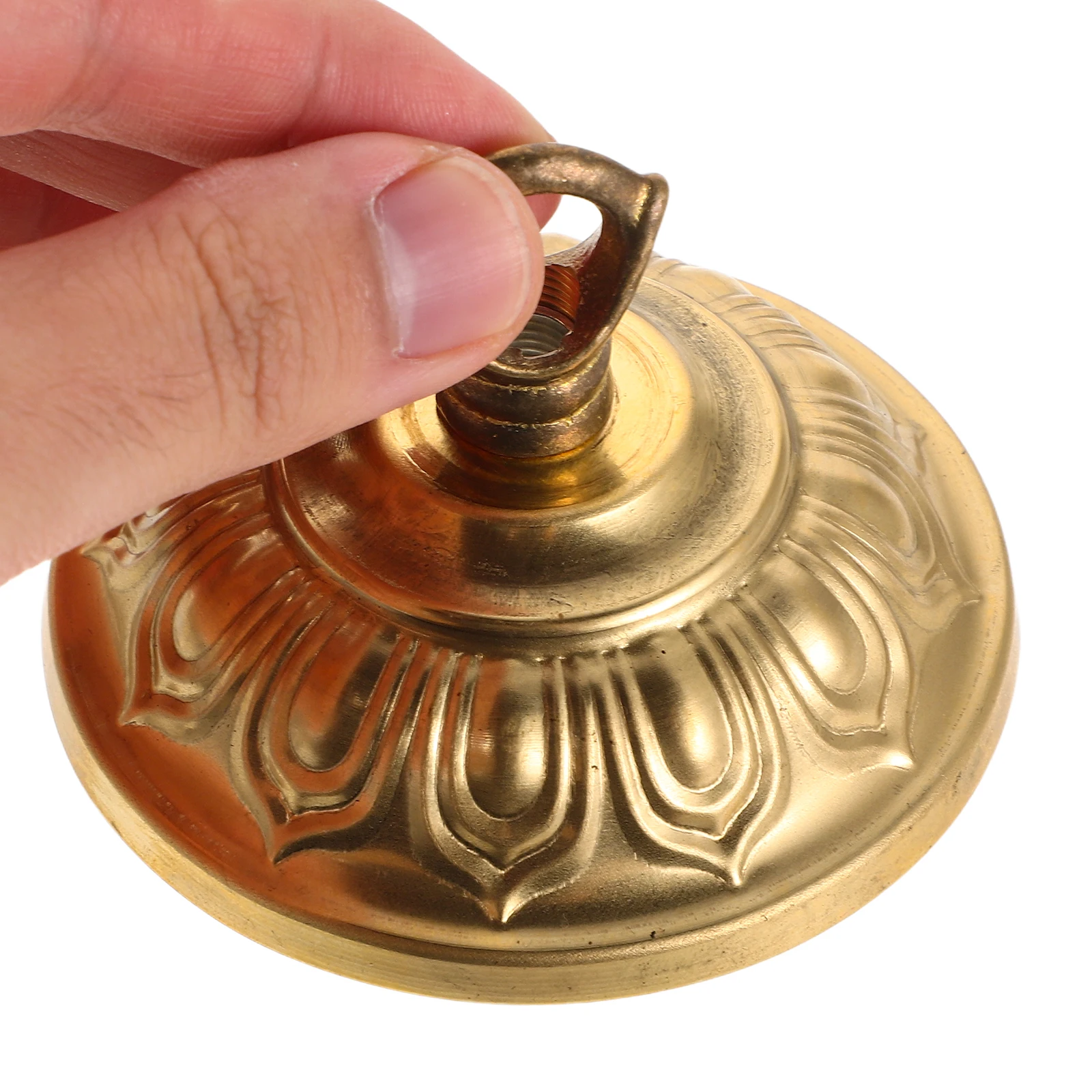 

Chandelier Accessories Light Fixture Mounting Bracket Lamps Golden Copper Canopy Part