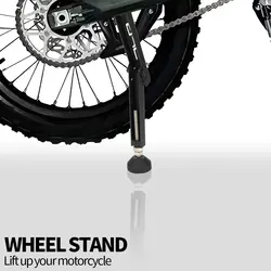 Motorcycle Adjustable Wheel Support Side Stands Stand Rear Frame Bike Stand Swingarm Lift For Universal Dirt Bike Repairing Tool