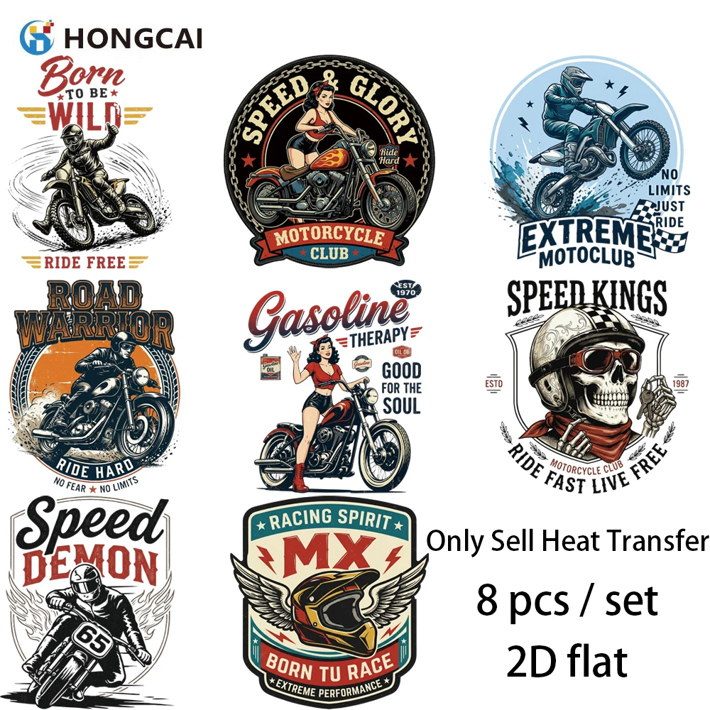 8-patches-termocolantes-de-vinil-estilo-retro-para-motociclistas-com-motivos-de-garotas-pin-up-e-emblemas-filme-espesso-mas-flexivel-resistente-a-arranhoes-lavavel-duravel-e-sem-rachaduras