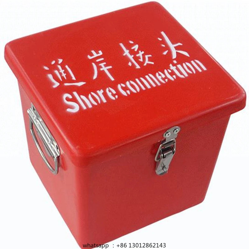 

Marine FRP box International shore joint box Stainless steel storage box