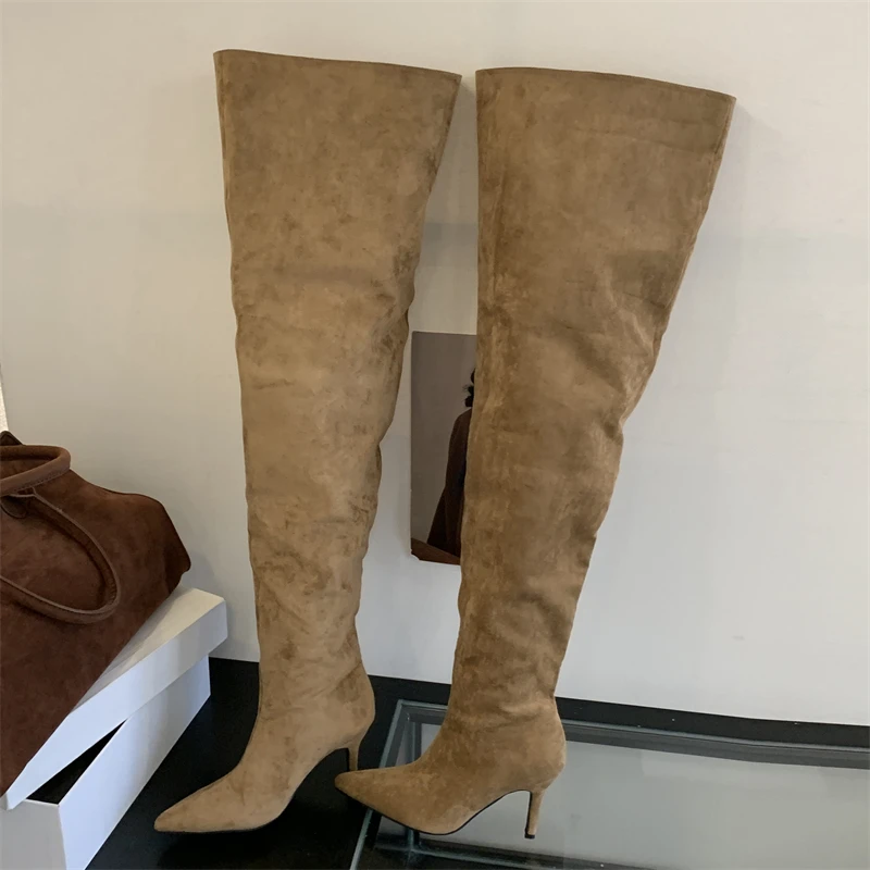 Eilyken/ΠΏΠΈΠΊΠ°Π½ΡΠ½ΡΠ΅ ΠΆΠ΅Π½ΡΠΊΠΈΠ΅ ΡΠ°ΠΏΠΎΠ³ΠΈ Π²ΡΡΠ΅ ΠΊΠΎΠ»Π΅Π½Π° Π½Π° ΡΠΎΠ½ΠΊΠΎΠΌ Π²ΡΡΠΎΠΊΠΎΠΌ ΠΊΠ°Π±Π»ΡΠΊΠ΅ Ρ ΠΎΡΡΡΡΠΌ Π½ΠΎΡΠΊΠΎΠΌ, ΠΌΠΎΡΠΎΡΠΈΠΊΠ»Π΅ΡΠ½ΡΠ΅ Π΄Π»ΠΈΠ½Π½ΡΠ΅ Π±ΠΎΡΠΈΠ½ΠΊΠΈ Π΄Π»Ρ ΡΡΡΠΈΠΏΡΠΈΠ·Π° Π² ΡΠ»ΠΈΡΠ½ΠΎΠΌ ΡΡΠΈΠ»Π΅, Π·ΠΈΠΌΠ½ΡΡ ΠΎΠ±ΡΠ²Ρ Eilyken/ΠΏΠΈΠΊΠ°Π½ΡΠ½ΡΠ΅ ΠΆΠ΅Π½ΡΠΊΠΈΠ΅ ΡΠ°ΠΏΠΎΠ³ΠΈ Π²ΡΡΠ΅ ΠΊΠΎΠ»Π΅Π½Π° Π½Π° ΡΠΎΠ½ΠΊΠΎΠΌ Π²ΡΡΠΎΠΊΠΎΠΌ ΠΊΠ°Π±Π»ΡΠΊΠ΅ Ρ ΠΎΡΡΡΡΠΌ Π½ΠΎΡΠΊΠΎΠΌ, ΠΌΠΎΡΠΎΡΠΈΠΊΠ»Π΅ΡΠ½ΡΠ΅ Π΄Π»ΠΈΠ½Π½ΡΠ΅ Π±ΠΎΡΠΈΠ½ΠΊΠΈ Π΄Π»Ρ ΡΡΡΠΈΠΏΡΠΈΠ·Π° Π² ΡΠ»ΠΈΡΠ½ΠΎΠΌ ΡΡΠΈΠ»Π΅, Π·ΠΈΠΌΠ½ΡΡ ΠΎΠ±ΡΠ²Ρ