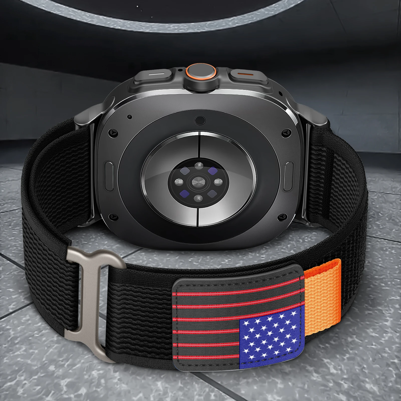 Riemen für Samsung Galaxy Watch Ultra Armband 47 mm Zubehör Sport Nylon Trail Loop Armband Correa Galaxy Watch 7 Ultra Band