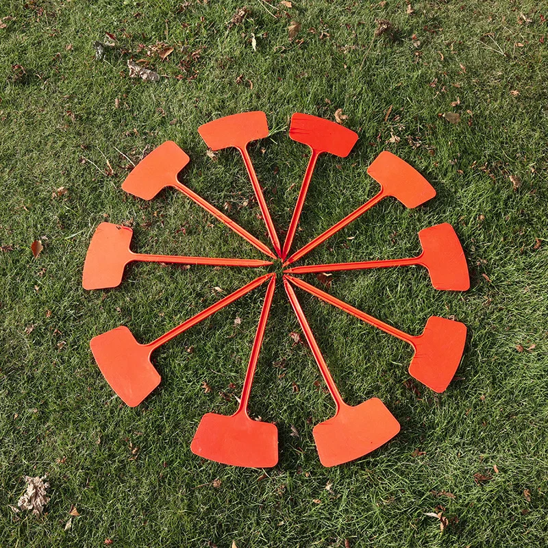 Thick Large Surface Plastic Plant Labels Writeable Garden Markers Ground Insert Flower Seedling Identification Tags