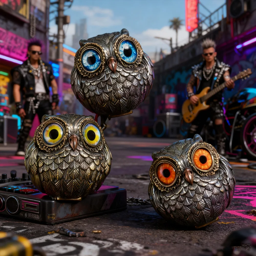 Christmas Owl Resin… - image