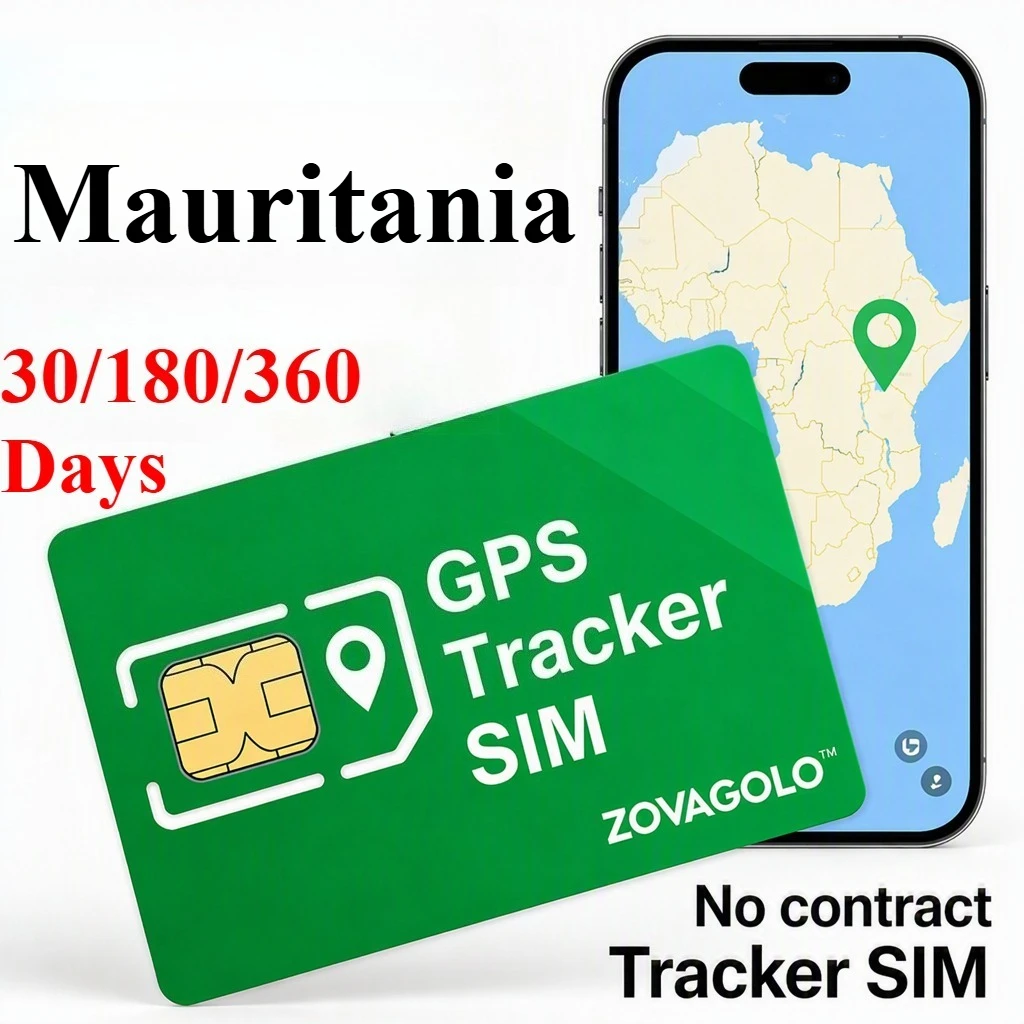 Mauritania Optimized Positioning SIM 30/180/360Days 360MB Data‑Only, Saharan‑coastal Mixed Network, Flexible‑cycle Family‑orient