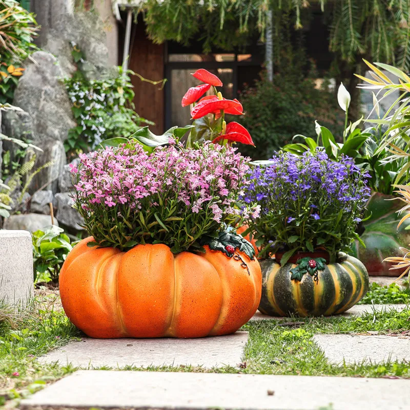 Plants Flower Pot Succulent Cactus Flowerpots External Garden Decoration Large Plants Pots Outdoor Gardening Elegant Flowerpot