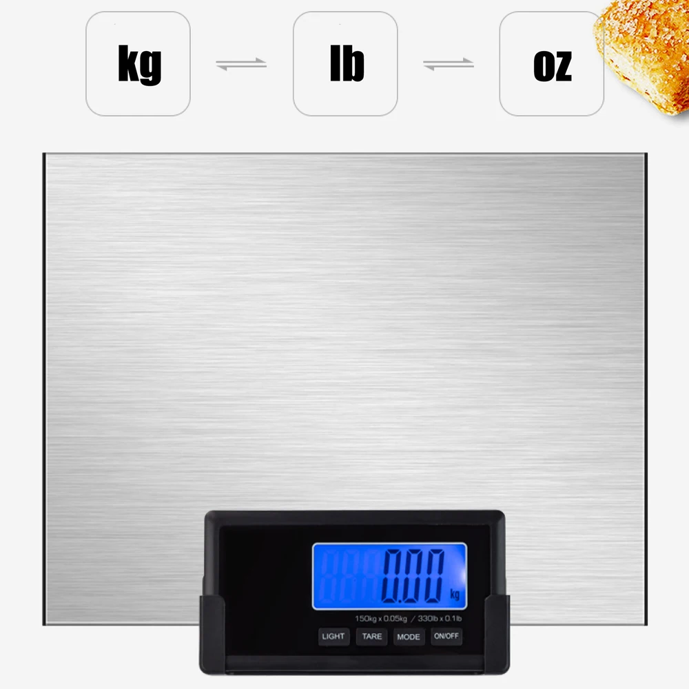 Factory Wholesale 180KG Wireless Digital LCD Postal and Shipping Weighing Scale Industrial Platform Weighbridge