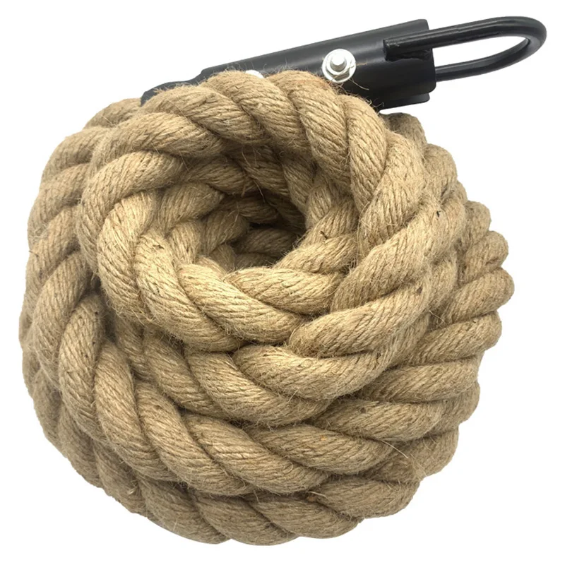 Battle Rope Training Rope for Arm Strength Exercise Muscle Endurance Power Grip Fitness Jute Rope Climbing Rope Exercise Equipme