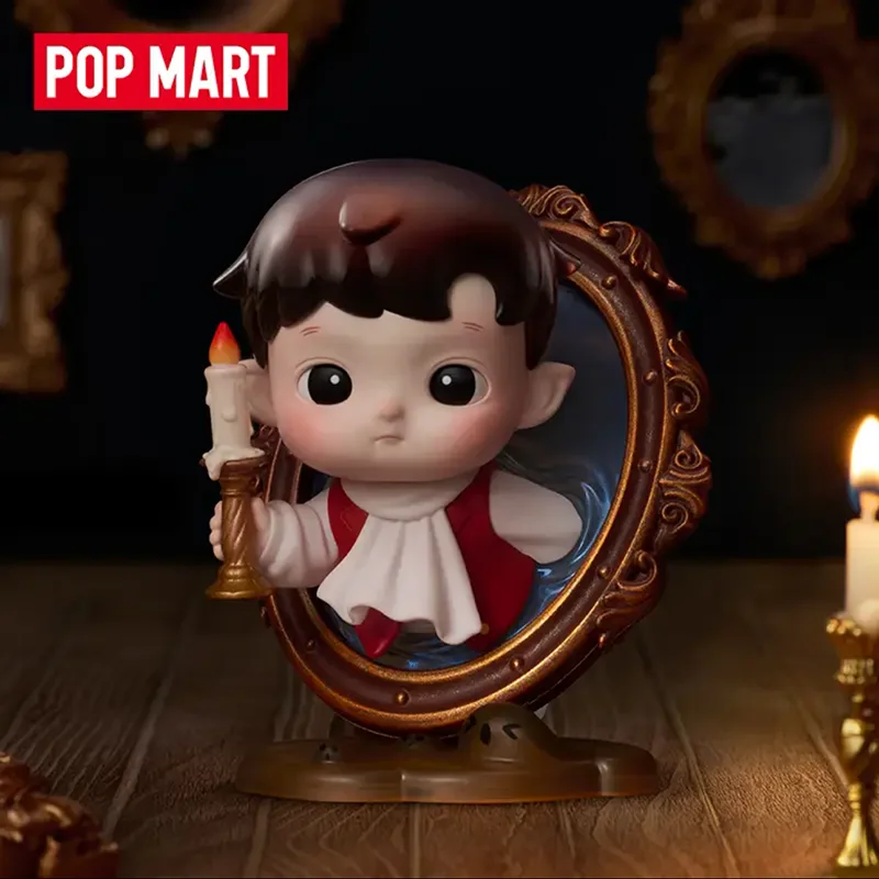 POP MART THE ATTIC OF ODDITIES Series Blind Box Anime Action Figure Guess Bag Ornament Figurines Desktop Dolls Model