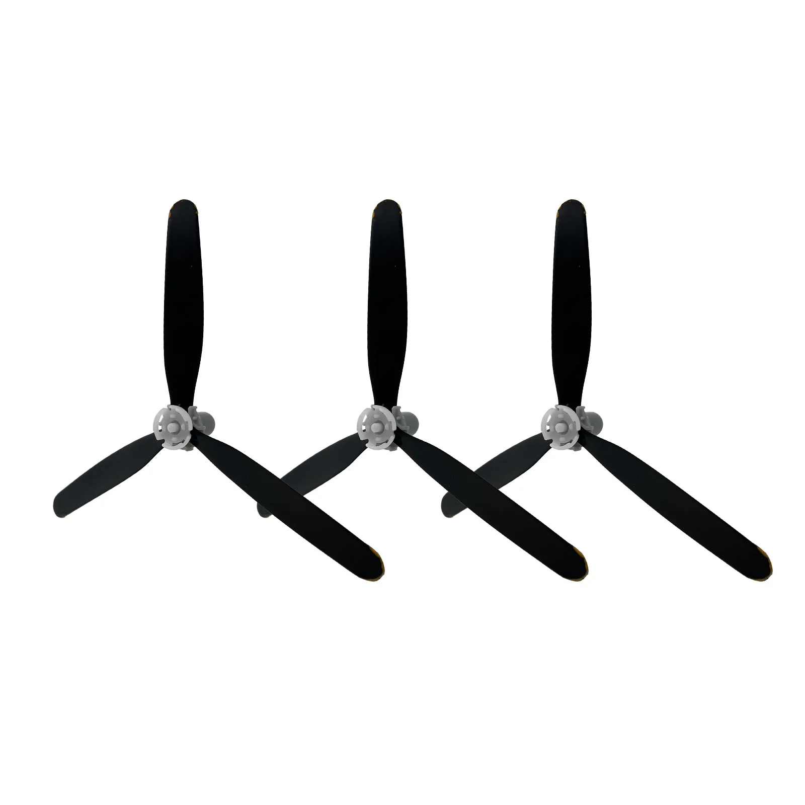 3 Pcs 3-Blade Propellers, Compatible with VOLANTEXRC Brushless 500mm F4U Corsair RC Plane, Spare  Accessories Parts Kits