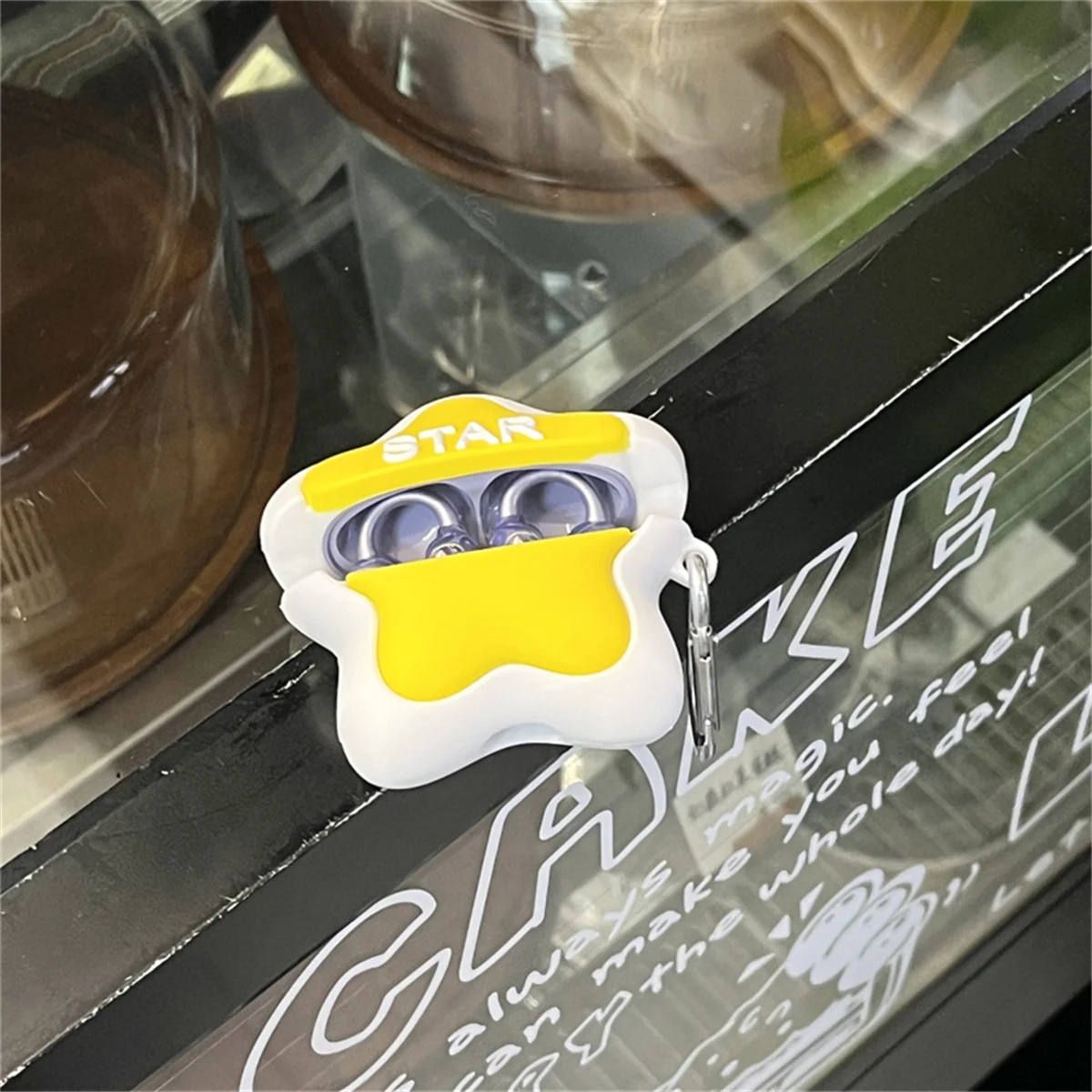 Чехол для Huawei FreeClip, милый мультяшный Креативный дизайн звезды, мягкий силиконовый ударопрочный защитный чехол для наушников для мальчиков и девочек