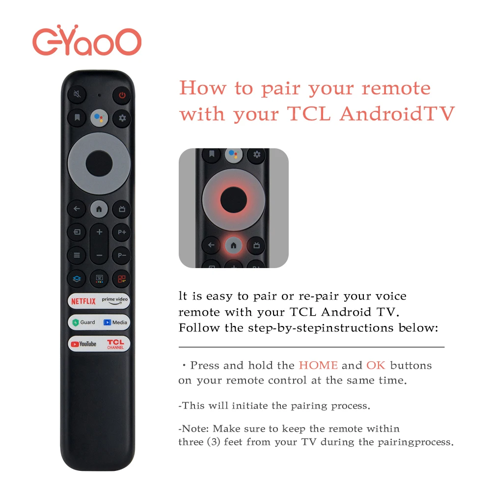 RC902V FMR1 Voice Remote Control For TCL 8K Qled Smart TV Voice Remoto 50P725G 55C728 75C728 X925PRO 65X925 iFFALCON 75H720