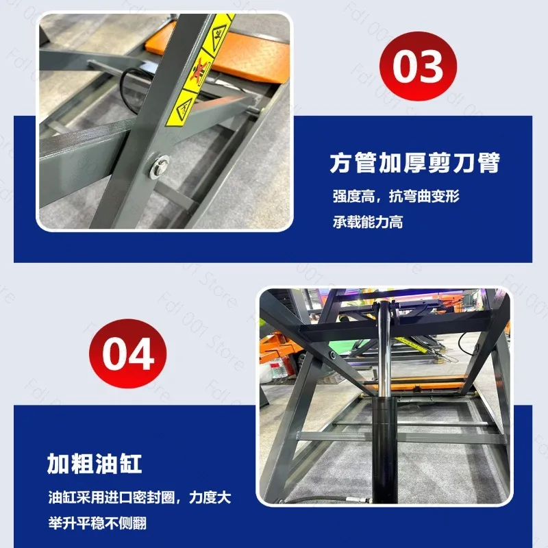 Electric Motorcycle Lift Stand Heavy Duty Electric Repair Support Frame for Locomotive Scooter Maintenance