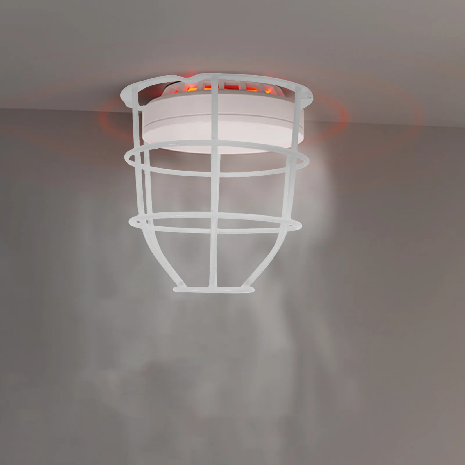 

3Pcs Alarm Signal Lamp Net Cover High Strength Iron Wire Mesh Guard for Emergency Safety Light Protection Against Impact Debris