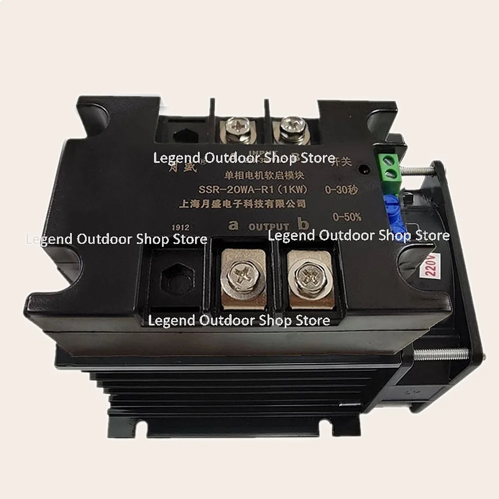Single Phase Motor Soft Starter 220V 1.5KW SSR-40WA-R1 Online Soft Starting for Fan Water Pump