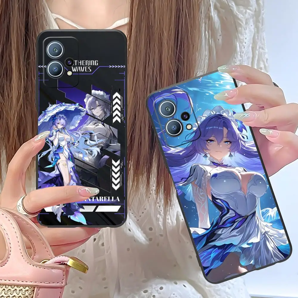 

Чехол для телефона Wuthering Waves Cantarella для Huawei P60 P50 P40 P30 P20 P10 P9 P8 Pro Lite Plus, черный роскошный чехол для смартфона