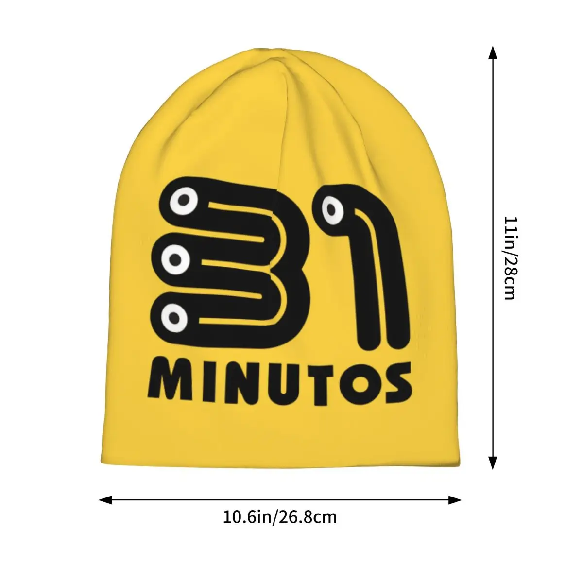 31 Minutos Bonnet Hat Hip Hop Outdoor Skullies Beanies Hat Chilean Comedy for Men Women Warm Dual-use Caps