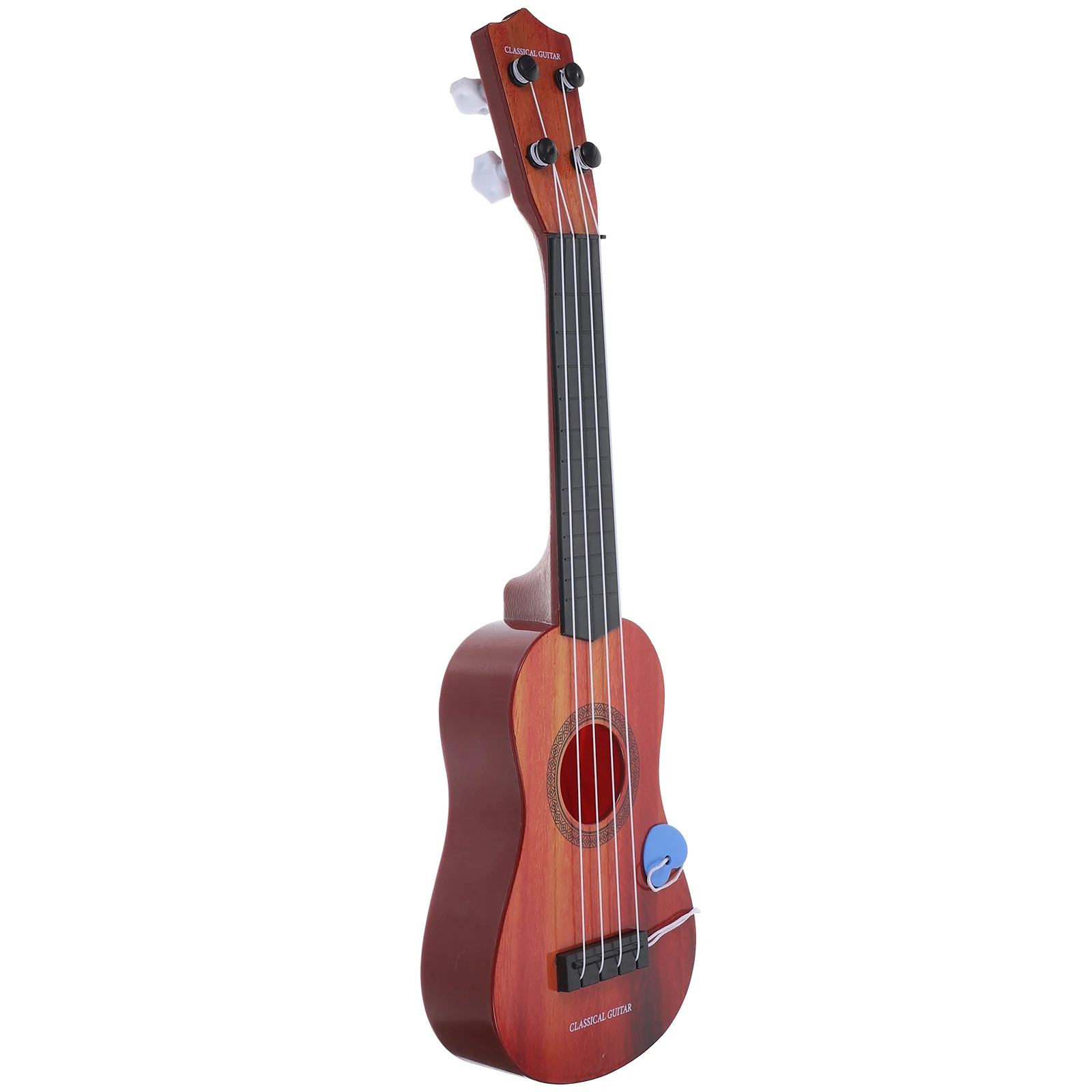 Brinquedo de guitarra infantil brinquedos musicais crianças instrumentos ukulele de madeira mini infantil