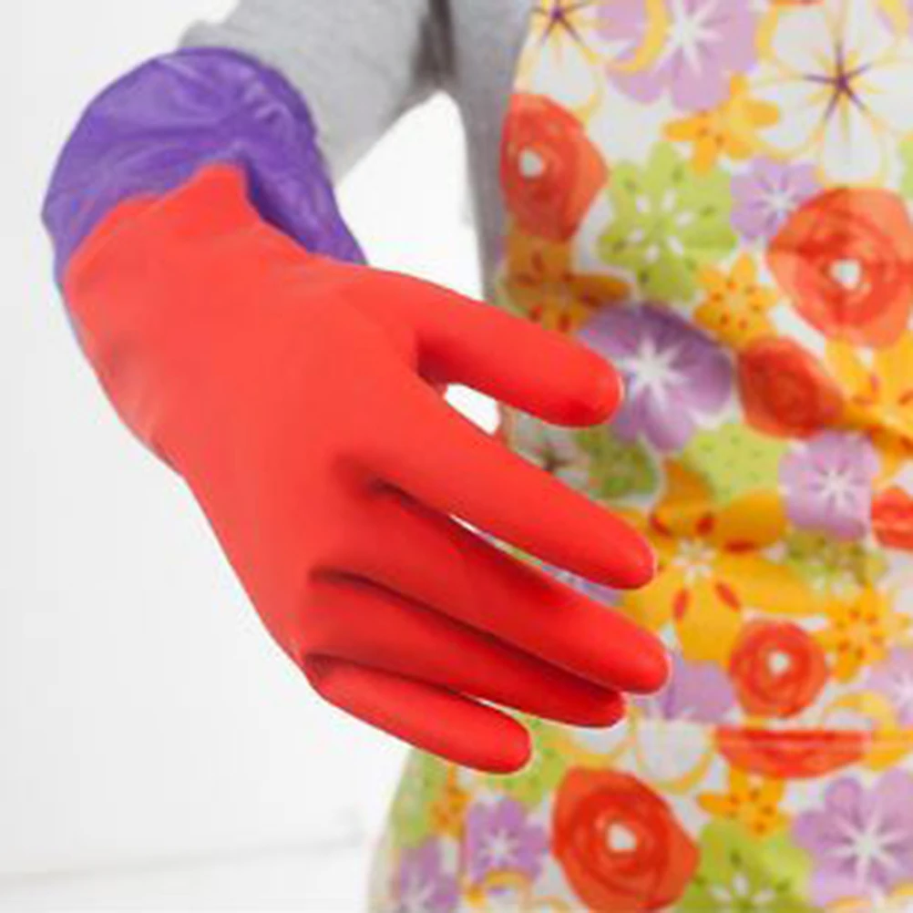 

Gloves Warm and Cleaning Washing Work for Cold Weather Dishwashing Food Clothes Long Heavy Duty Reusable Waterproof