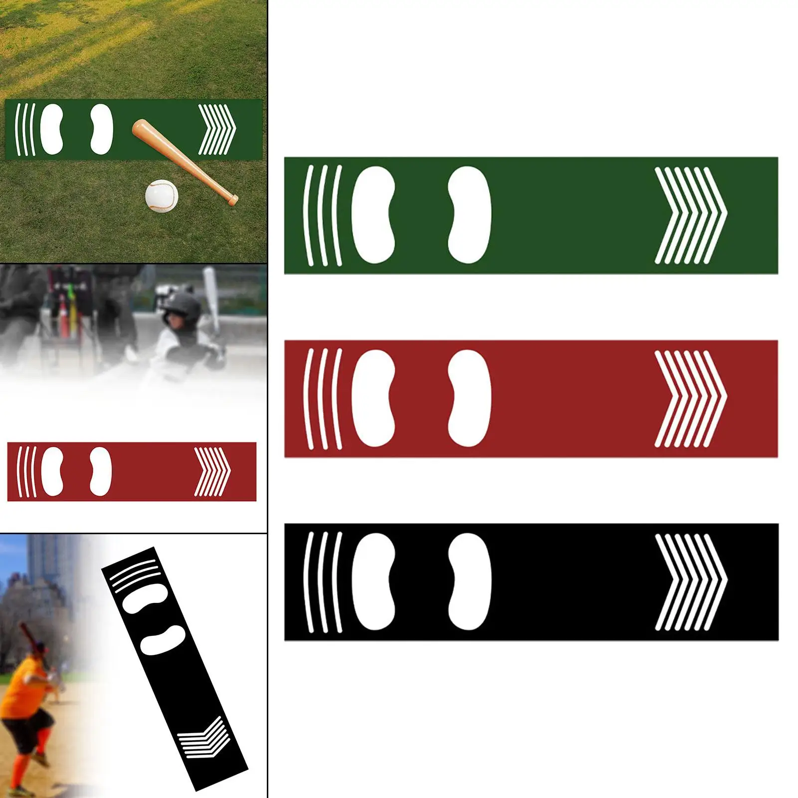 

Baseball and Softball Hitting Mat Wear Resistant for Family Friends Beginner