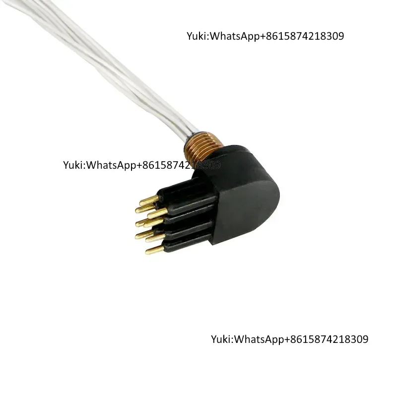 IP68 Waterproof Underwater 8pin Socket Cable Flat Connector Subconn-Compatible Customized