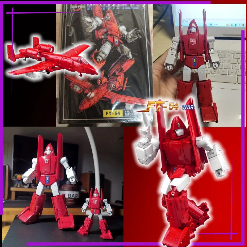 【Artículos en Stock】FansToys FT-54 Warthog Powerglide Transformers Masterpiece Figura de Acción a Escala Robot Juguete Coleccionable Regalo