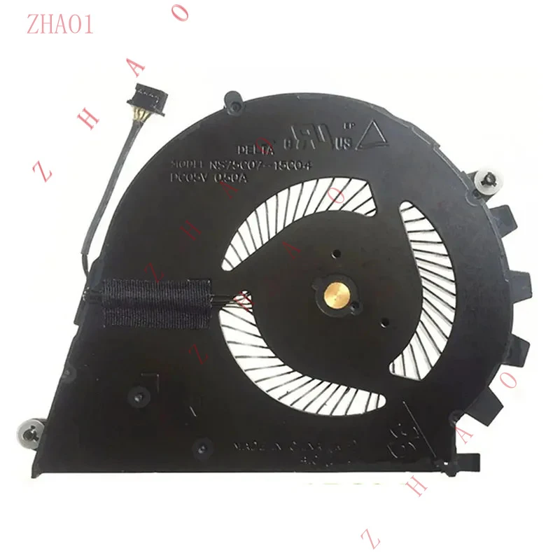 Z  Laptop CPU GPU fan For HP ZBook Studio 15 G3 G4 HSN-C02C 840960-001 NS75C07