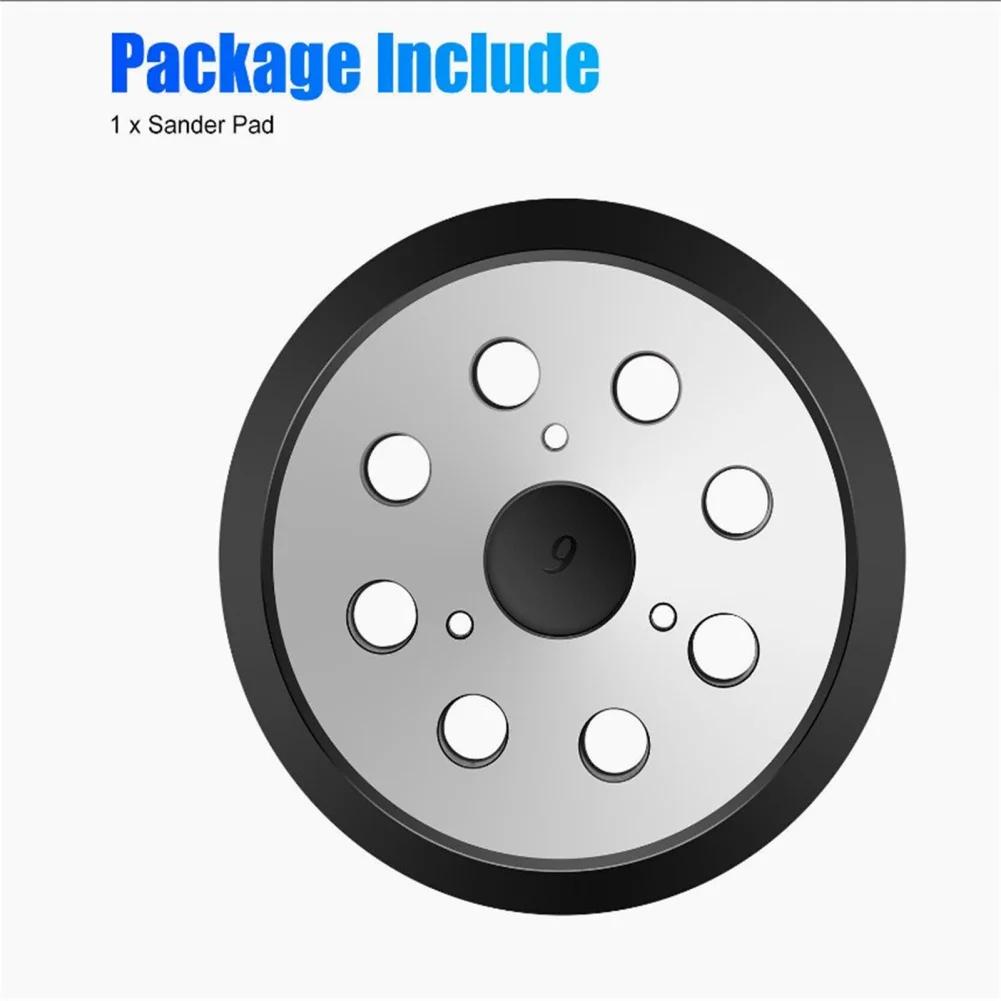 

5 Inch 8 Hole Hook Loop Sander Pad Compatible For DW4388 DW423 Porter Cable 382 390K 151281-08 Replaces