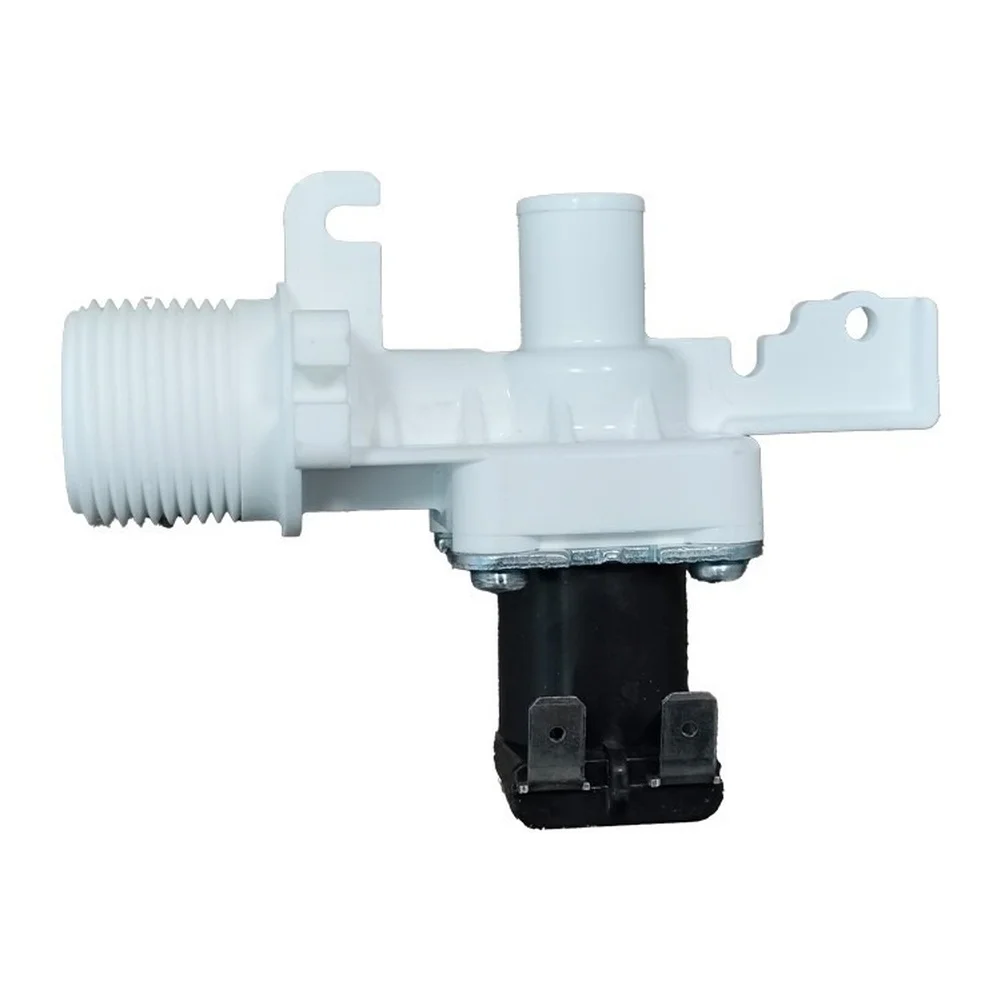 Top Load Valve Washing Machine Inlet Valve AC220-240V 50 60Hz Stainless Steel Filter Anti-clog Design Silicone Gasket Seal