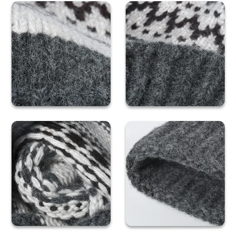 Mode Winter Hut Mohair Herbst Winter Gestrickte Mützen Hüte Für Frauen Winter Warme Mütze Skullies Kappe Für Mädchen mit Pompom