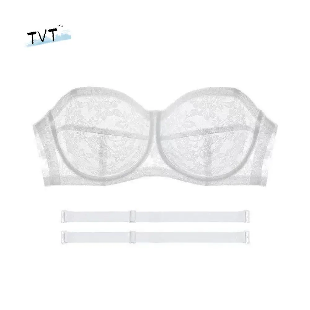 

Mesh Thin Lace Transparent Bra Shockproof Close-fitting Seamless Invisible Bra Lingerie Anti-sagging Push Up Underwear Gifts