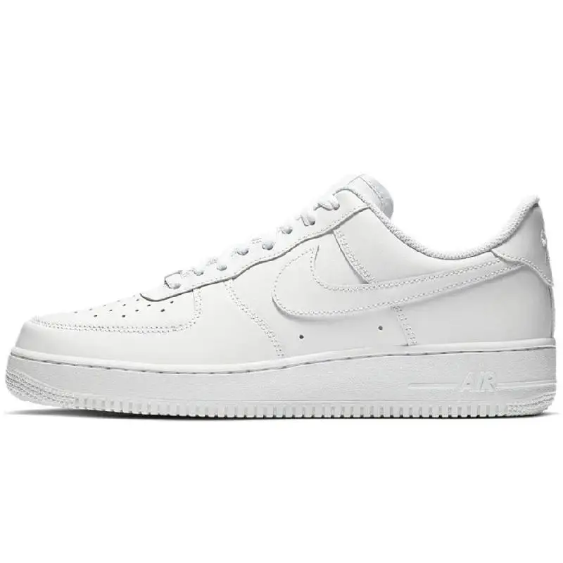 【ปรับแต่ง】รองเท้าสเก็ตบอร์ด Nike Air Force 1 รองเท้าผ้าใบ Unisex รองเท้า CW2288-111