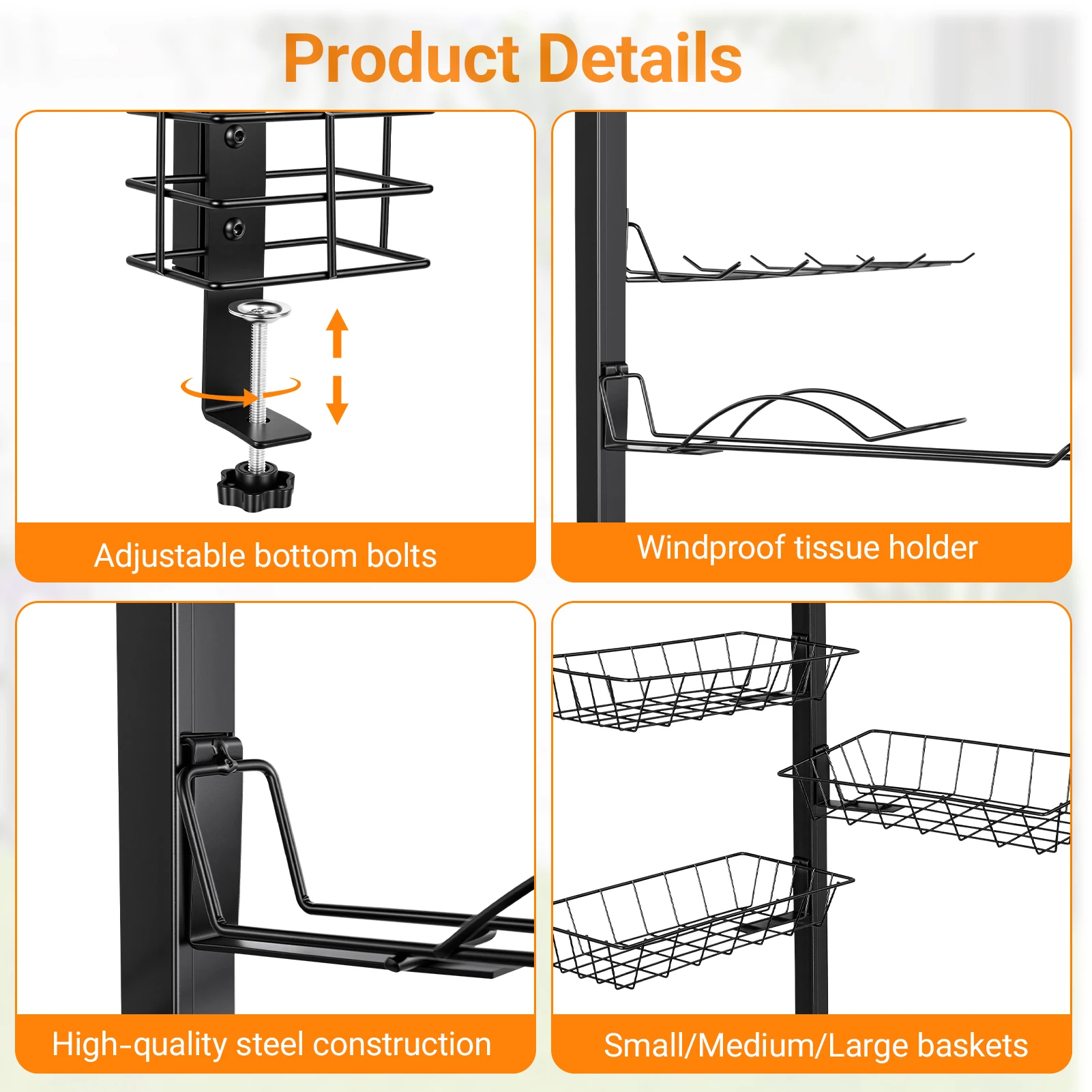 Griddle Stand Grill Rack with  - огляд і ціна Outdoor Camping Griddle