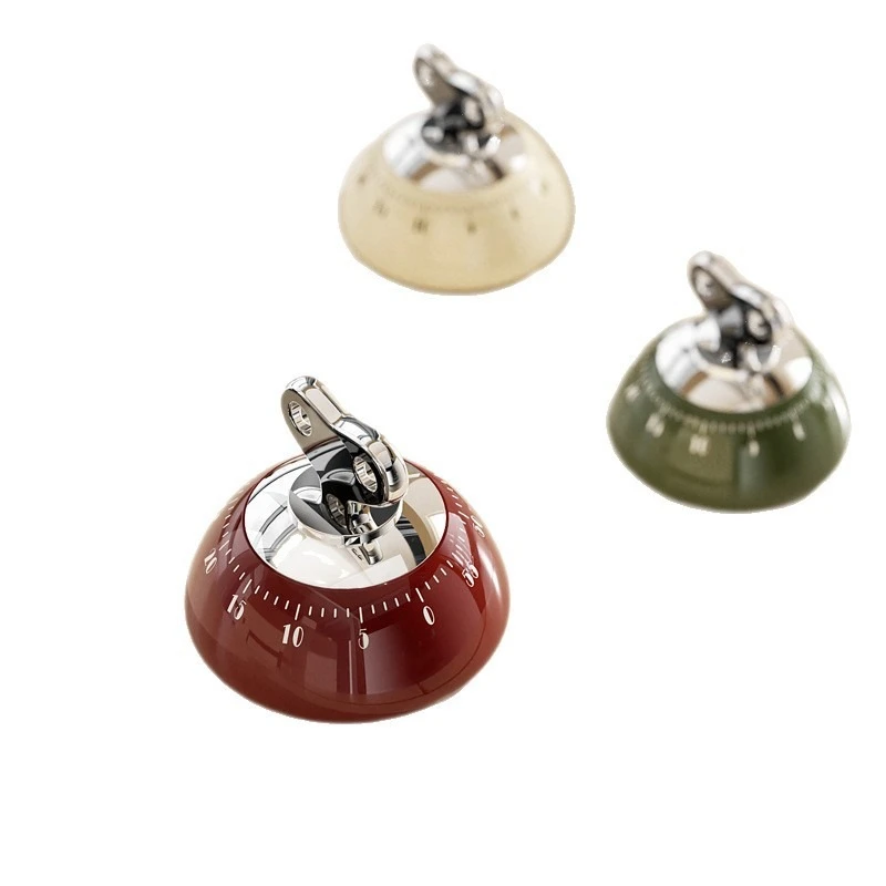 Picture 6: 1PC Magnetic Timer Precise Countdown Timer Simple Reminder For Home Use Suction Desktop Mechanical Timer